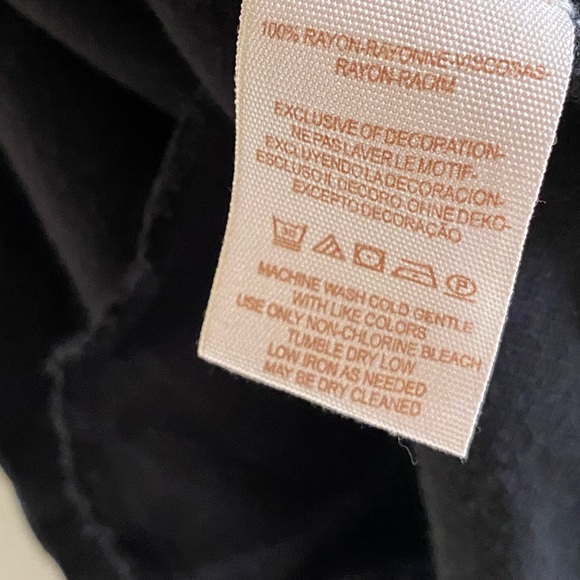 Free People Black Embroidered Spaghetti Dress XS - Picture 4 of 5